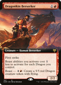Dragonkin Berserker (Extended Art) (KHM-357) - Kaldheim: (Extended Art)