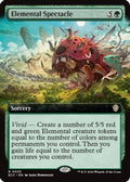 Elemental Spectacle (Extended Art) (ECC-035) - Commander: Lorwyn Eclipsed Foil