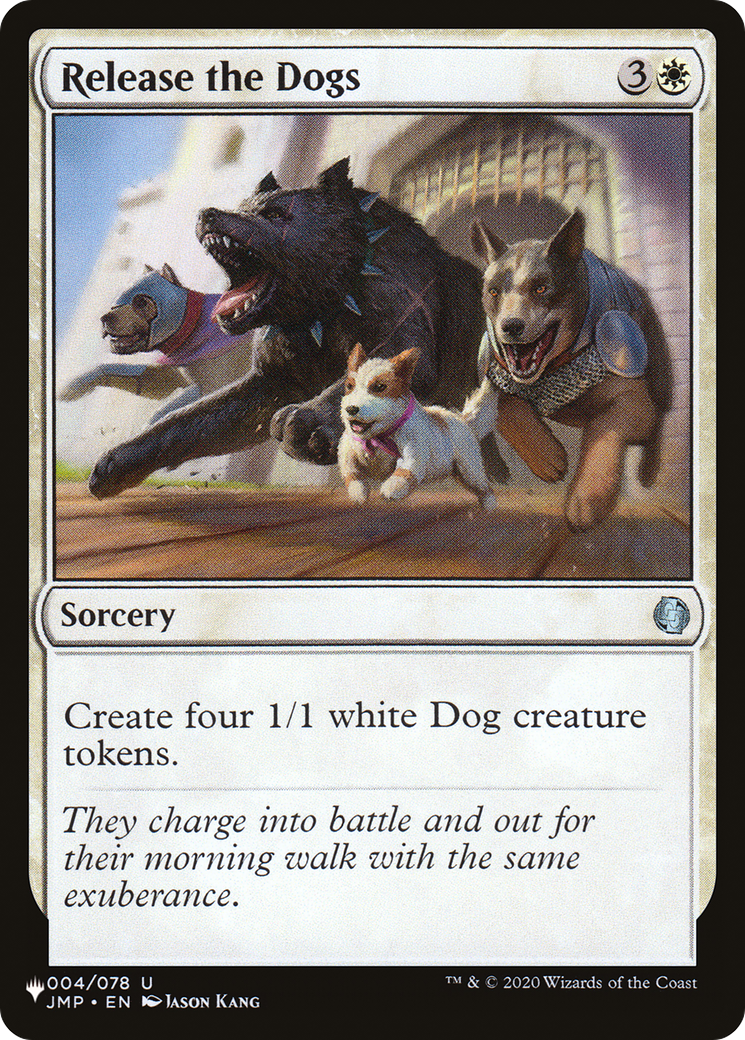 Release the Dogs (LIST-004/078) - The List