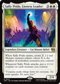 Sally Pride, Lioness Leader (TMT-024) - Teenage Mutant Ninja Turtles Foil