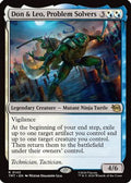 Don & Leo, Problem Solvers (TMT-143) - Teenage Mutant Ninja Turtles Foil
