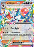 Cinderace ex 038  - Holofoil ME Ascended Heroes - Double Rare