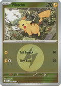 Pikachu (Energy Symbol Pattern) 055  - Reverse Holofoil ME Ascended Heroes - Common