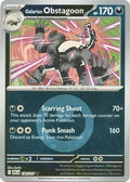 Galarian Obstagoon (Energy Symbol Pattern) 132/217  - Reverse Holofoil ME Ascended Heroes - Uncommon