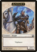 Knight Token (RTR-002) - Return to Ravnica Tokens