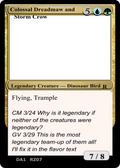Colossal Dreadmaw and Storm Crow (UNK-RZ07A) - Unknown Event