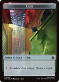 Clue // Rat Double-Sided Token (TMC-2 // 6) - Commander: Teenage Mutant Ninja Turtles