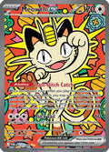 Meowth ex 121/088  - Holofoil ME03 Perfect Order - Special Illustration Rare