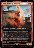 Ken, Burning Brawler (SLD-430) - Secret Lair Drop / Ken, Burning Brawler Foil