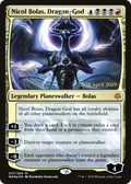 Nicol Bolas, Dragon-God (PRE-207) - War of the Spark Promos Foil