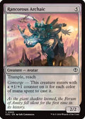 Rancorous Archaic (SOS-002) - Secrets of Strixhaven