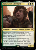 Sam, Loyal Attendant (LTC-007) - Tales of Middle-earth Commander Foil