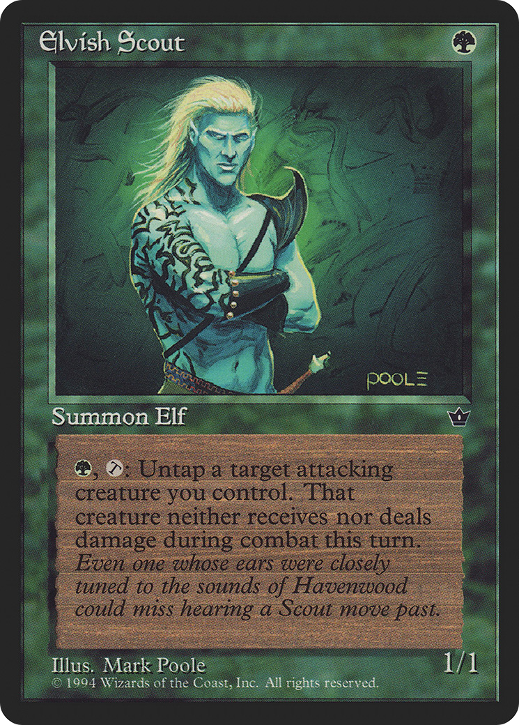 Elvish Scout (FEM-) - Fallen Empires