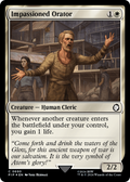 Impassioned Orator (Surge Foil) (PIP-690) - Fallout Foil
