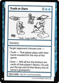Truth or Dare (CMB1-) - Mystery Booster Playtest Cards 2019