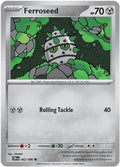 Ferroseed 062  - Reverse Holofoil ME04 Chaos Rising - Common