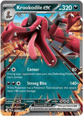 Krookodile ex 055  - Holofoil ME04 Chaos Rising - Double Rare