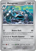 Metagross 061  - Reverse Holofoil ME04 Chaos Rising - Uncommon