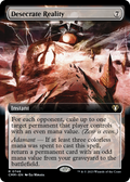 Desecrate Reality (Extended Art) (CMM-746) - Commander Masters: (Extended Art) Foil