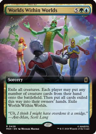 Worlds Within Worlds (Extended Art) (MSH-426) - Marvel Super Heroes