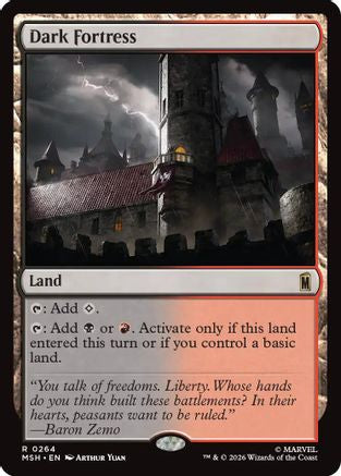 Dark Fortress (MSH-264) - Marvel Super Heroes Foil