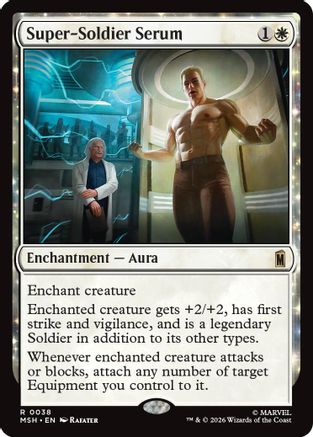 Super-Soldier Serum (MSH-038) - Marvel Super Heroes