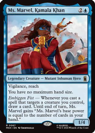 Ms. Marvel, Kamala Khan (MSH-067) - Marvel Super Heroes