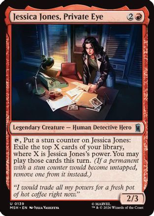 Jessica Jones, Private Eye (MSH-139) - Marvel Super Heroes