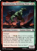 Abomination, Terrifying Titan (MSH-198) - Marvel Super Heroes Foil