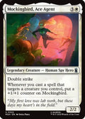 Mockingbird, Ace Agent (MSH-022) - Marvel Super Heroes Foil