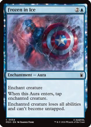 Frozen in Ice (MSH-054) - Marvel Super Heroes