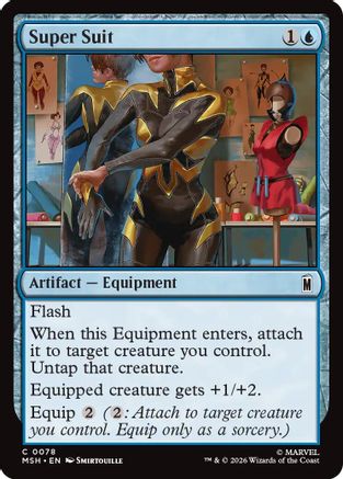 Super Suit (MSH-078) - Marvel Super Heroes