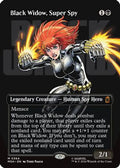 Black Widow, Super Spy (Borderless) (0364) (MSH-364) - Marvel Super Heroes Foil