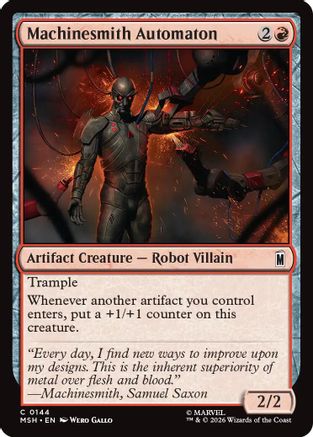 Machinesmith Automaton (MSH-144) - Marvel Super Heroes