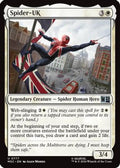 Spider-UK (MSC-777) - Commander: Marvel Super Heroes