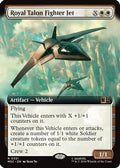 Royal Talon Fighter Jet (Extended Art) (MSC-321) - Commander: Marvel Super Heroes Foil