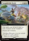 Vanquish the Horde (Extended Art) (MSC-325) - Commander: Marvel Super Heroes Foil