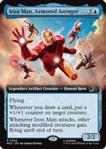 Iron Man, Armored Avenger (Extended Art) (MSC-332) - Commander: Marvel Super Heroes Foil