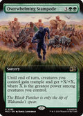 Overwhelming Stampede (Extended Art) (MSC-385) - Commander: Marvel Super Heroes Foil