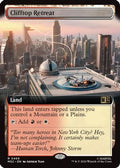 Clifftop Retreat (Extended Art) (MSC-466) - Commander: Marvel Super Heroes Foil