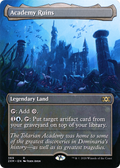 Academy Ruins (Borderless) (2XM-369) - Double Masters (Borderless) Foil