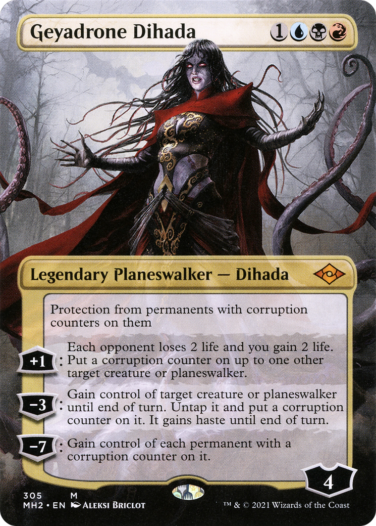 Geyadrone Dihada (Borderless) (MH2-305) - Modern Horizons 2