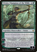 Vivien, Champion of the Wilds (PPELD-180) - War of the Spark Promos Foil