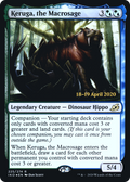 Keruga, the Macrosage (PRE-225) - Ikoria: Lair of Behemoths Promos: (companion) Foil