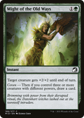 Might of the Old Ways (MID-189) - Innistrad: Midnight Hunt Foil