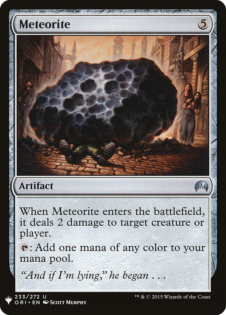 Meteorite (LIST-233) - The List