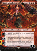 Zariel, Archduke of Avernus (Borderless) (AFR-285) - Adventures in the Forgotten Realms Foil
