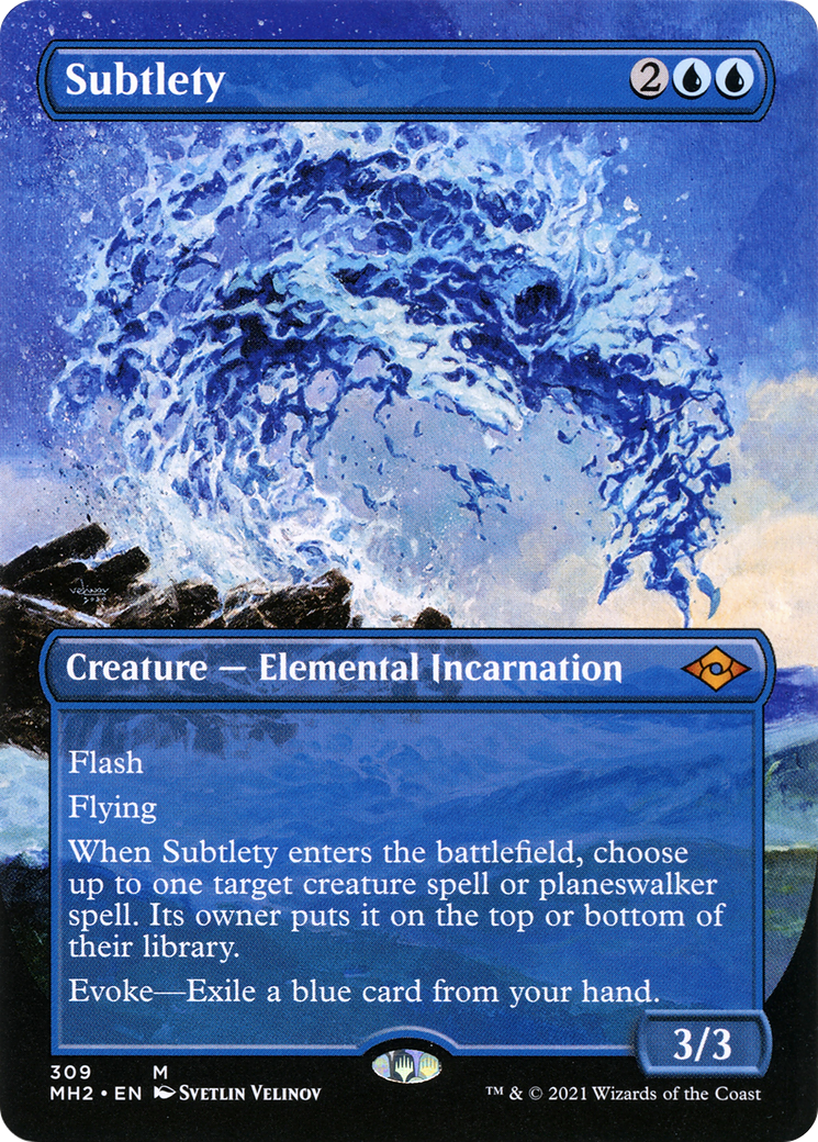 Subtlety (Borderless) (MH2-309) - Modern Horizons 2