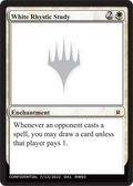 White Rhystic Study (UNK-RW03F) - Unknown Event
