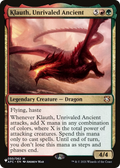 Klauth, Unrivaled Ancient (LIST-050/062) - The List